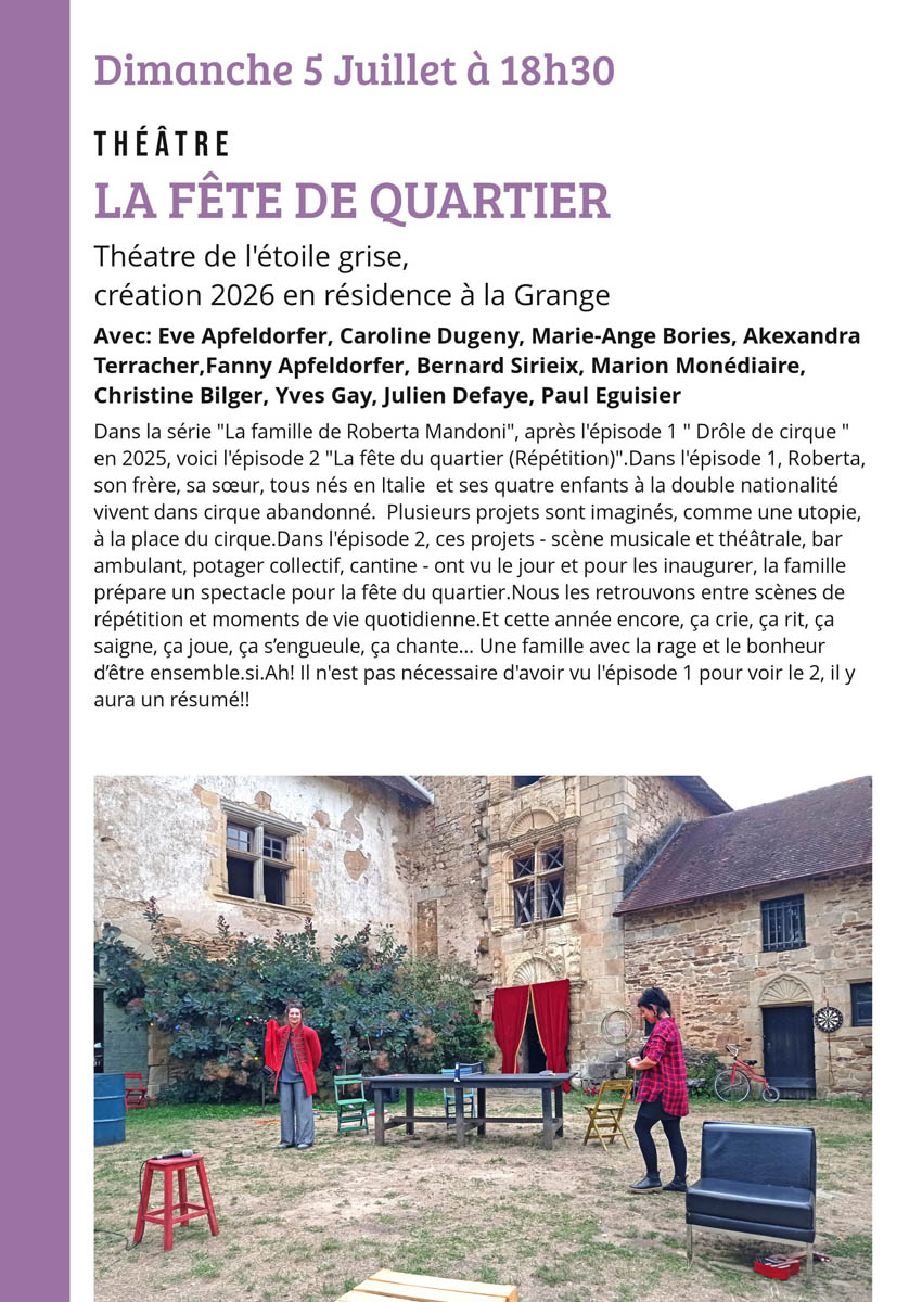 La Fête du Quartier